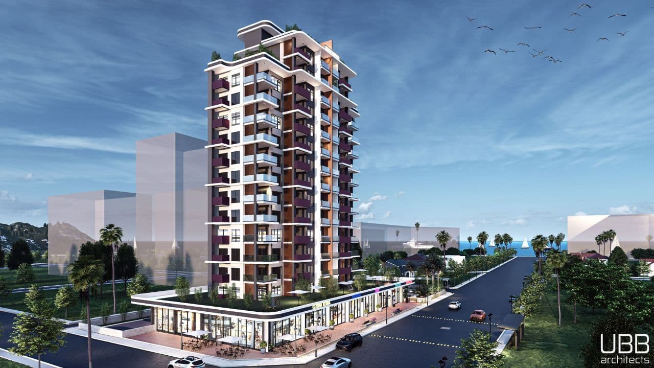 Квартира в Мерсине, Турция, 74 м²