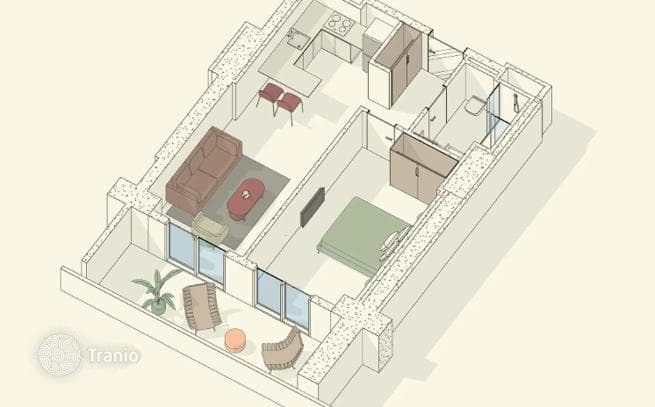1-Bedroom Apartment in Multifunctional Complex on Vaja Pshavela Avenue, Saburtalo, Tbilisi, photo 4