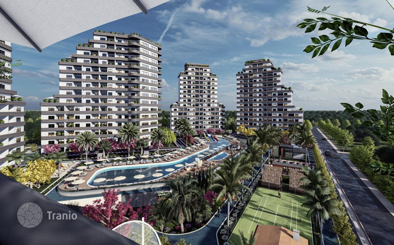 1- and 2-Bedroom Apartments in New 5-Star Hotel Concept Development in Mezitli, Mersin