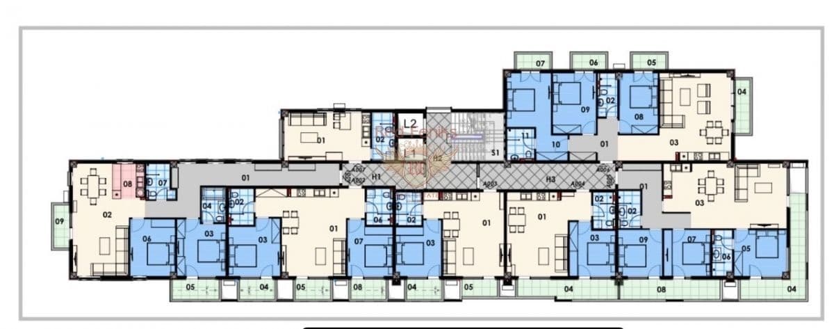 Квартира в Будве, Черногория, 53 м², фото 5