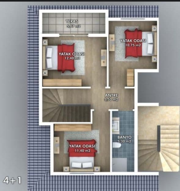 1-Bedroom Apartment in Fethiye, photo 4