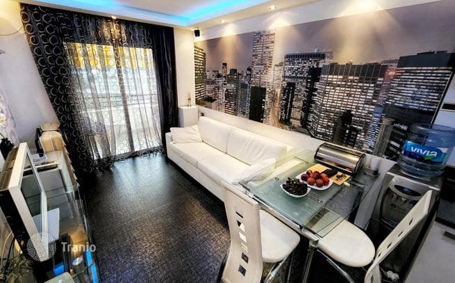 Studio Apartment with Terraces in Becici, Budva