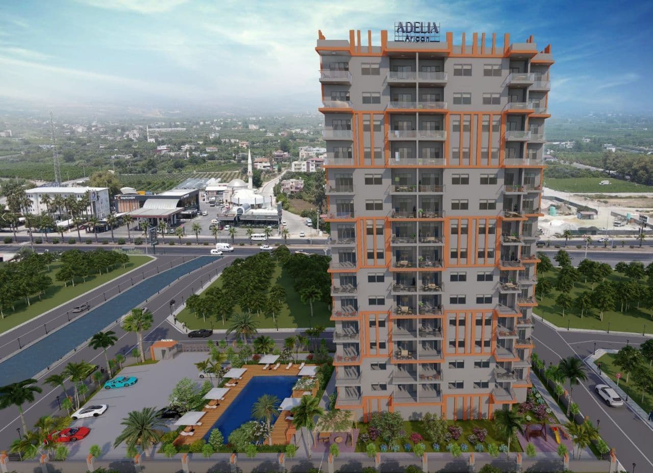 Квартира в Мерсине, Турция, 73 м², фото 2