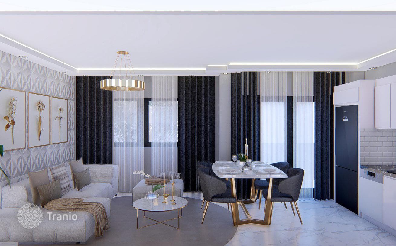 New Residential Complex with Shared Pool in Avsallar, Alanya