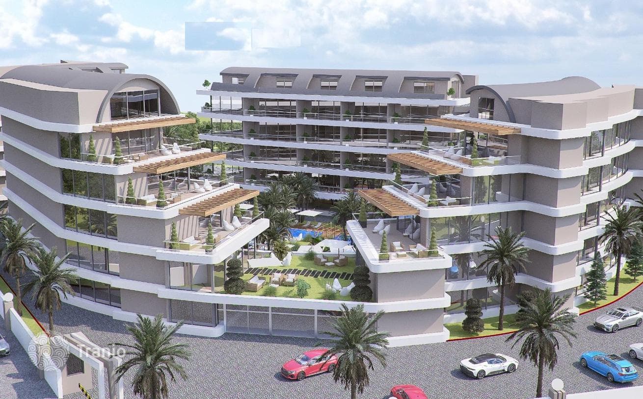 1–3-Bedroom Apartments with 5-Star Hotel Amenities in Oba, Alanya