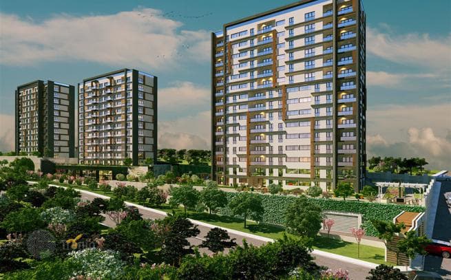 Modern 2–3-Bedroom Apartments with Sea and Forest Views in Kartal, Istanbul