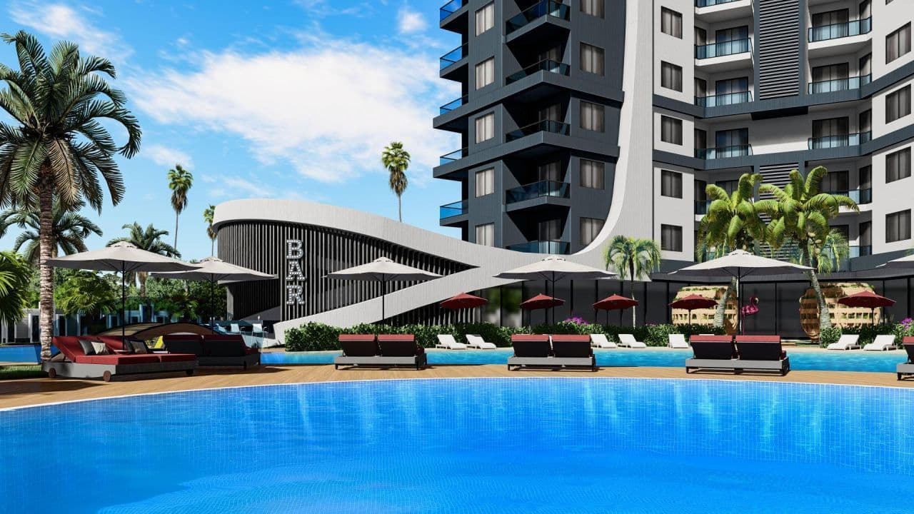 Пентхаус в Авсалларе, Турция, 110 м²