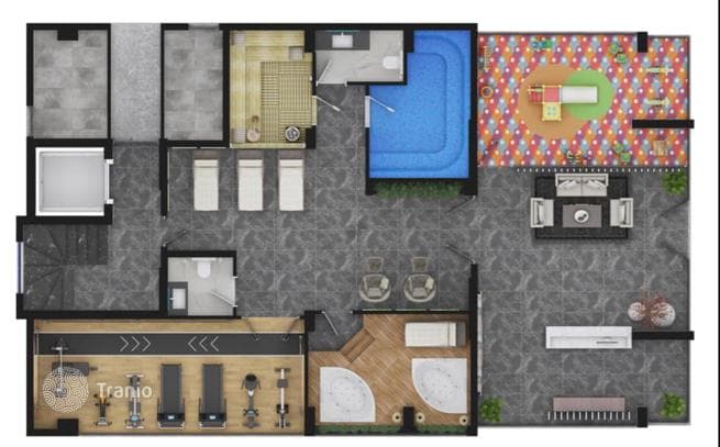 Новые квартиры в Махмутларе (представлено несколько вариантов) 51 м² — 100 м²