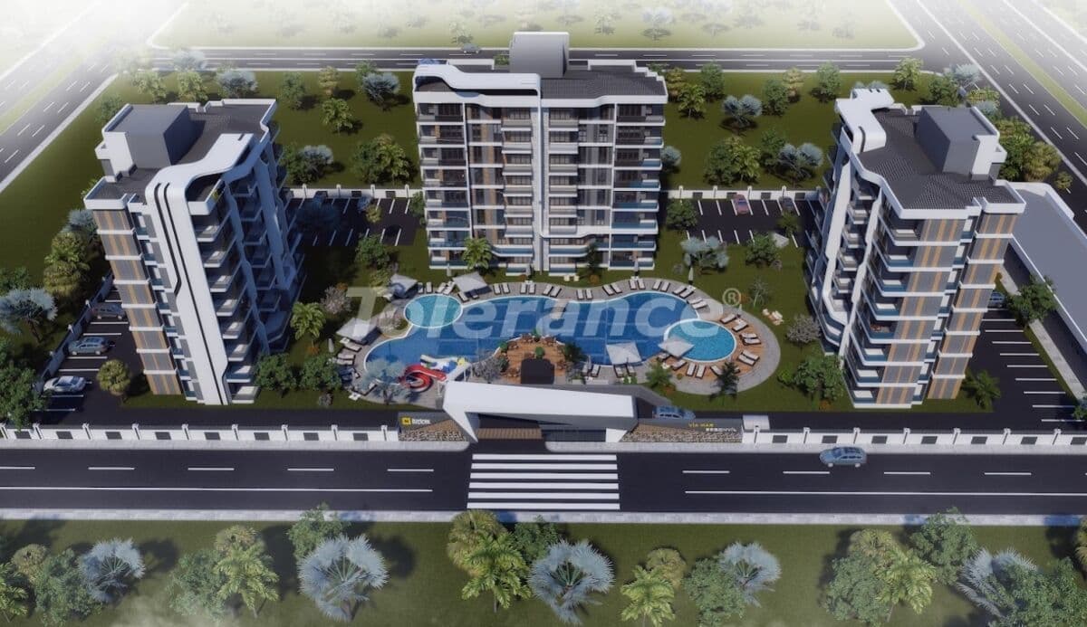 Апартаменты в Анталии, Турция, 72 м²