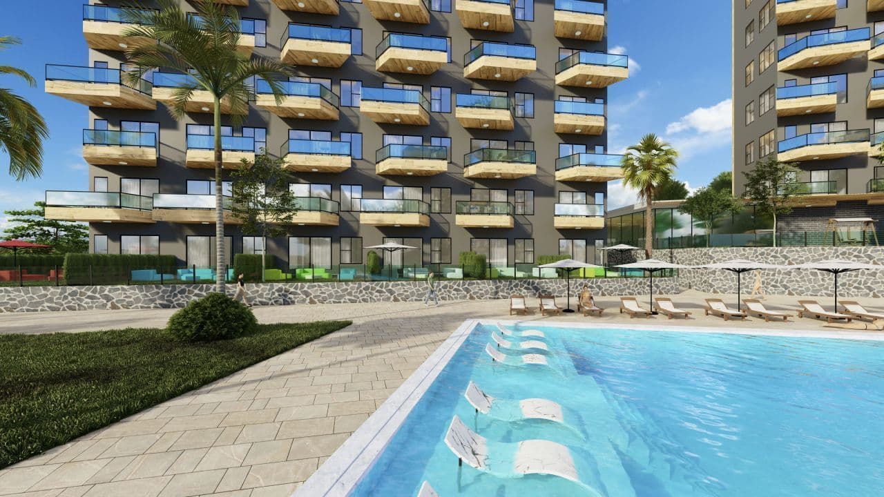 Апартаменты в Авсалларе, Турция, 50 м²