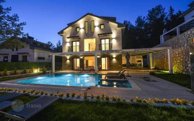 3-Bedroom (3+1) Villa with Panoramic Sea View and Private Pool in Ovacik, Fethiye