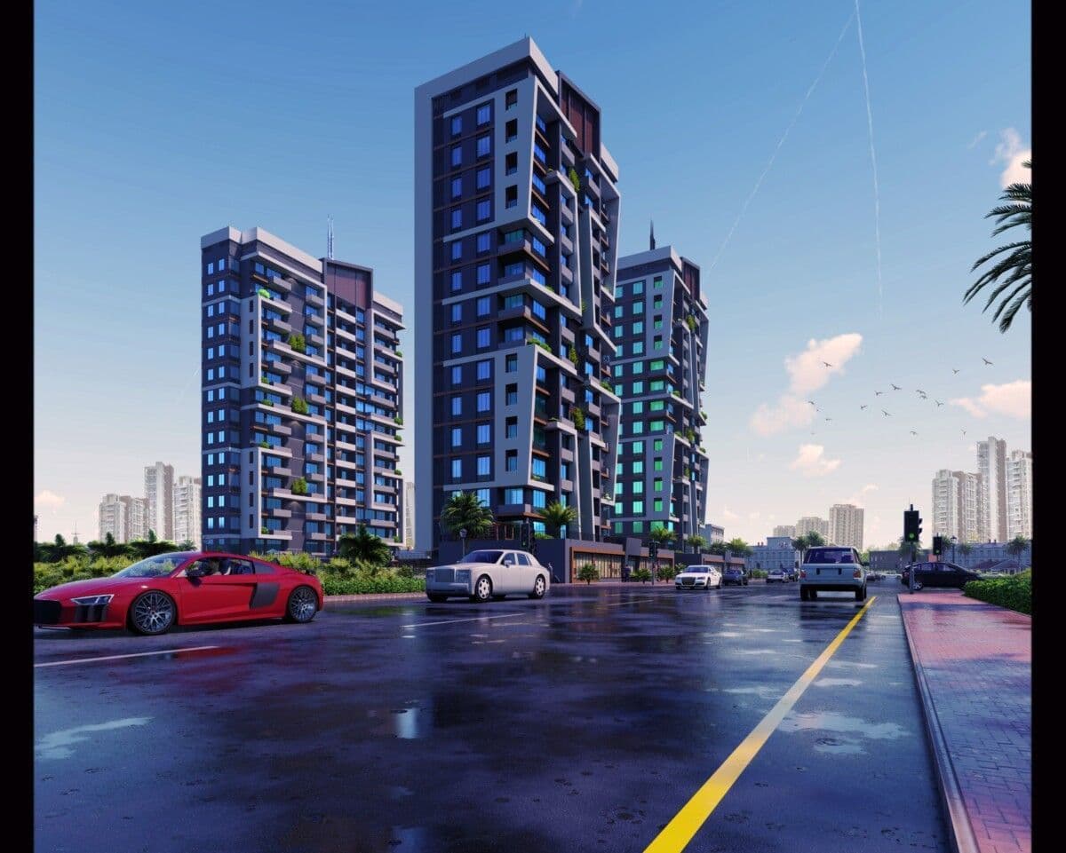 Квартира в Мерсине, Турция, 90 м², фото 2