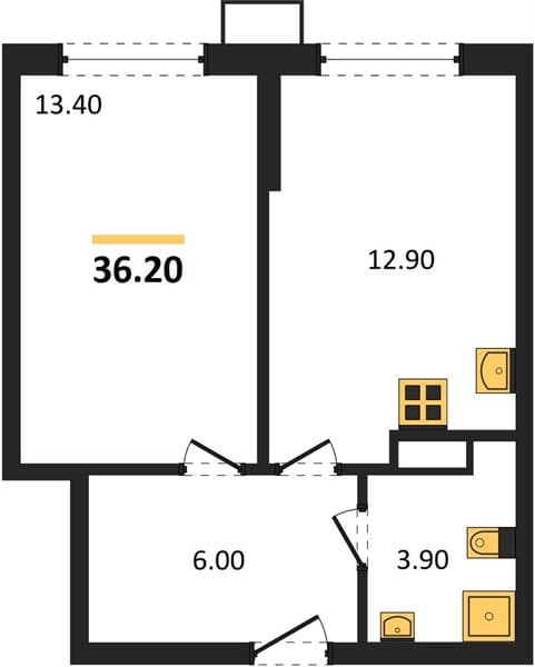 1-Bedroom Apartment in Porto-Novo, Tsemdolina