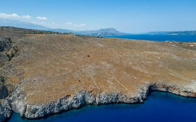 Огромный земельный участок с прекрасными видами на море в Коккино Хорио, Крит, Греция, фото 2
