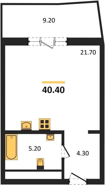 Studio Apartment in Morello Hotel Complex, Anapa