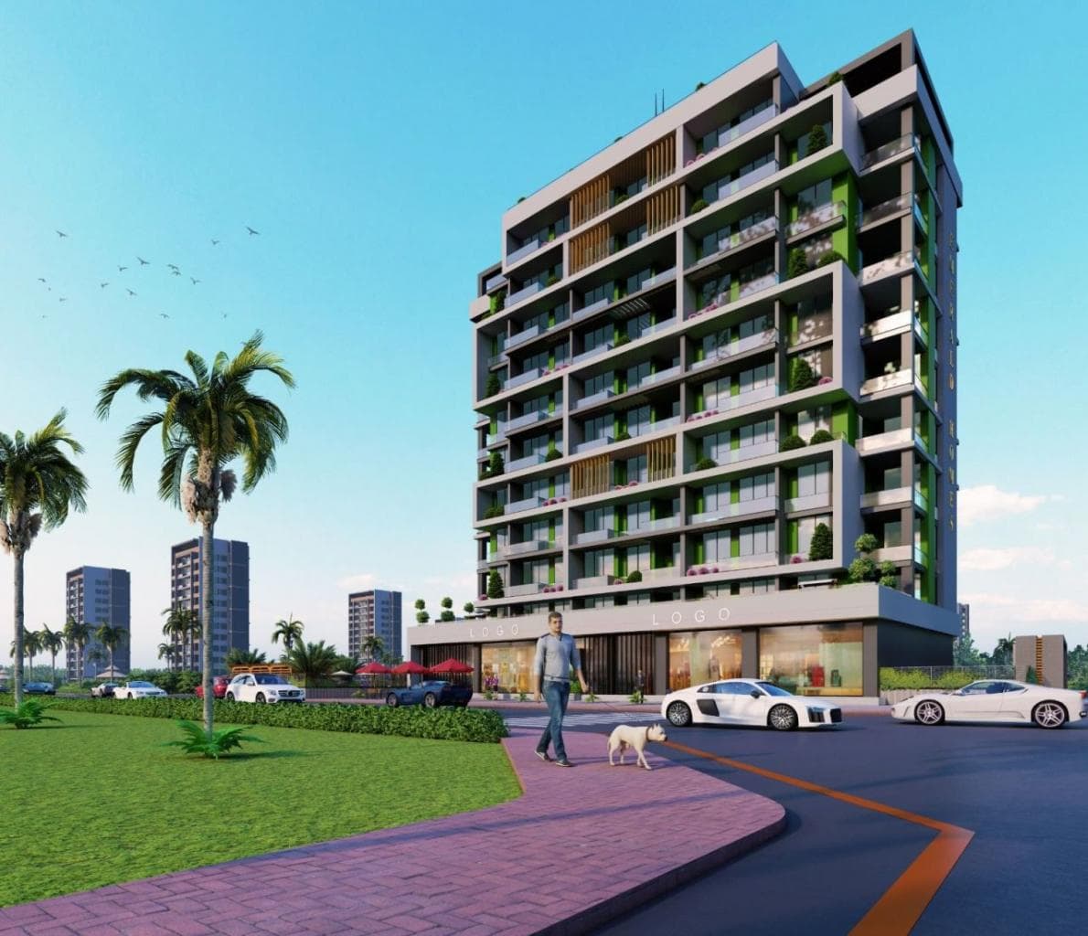 Квартира в Мерсине, Турция, 61 м², фото 2