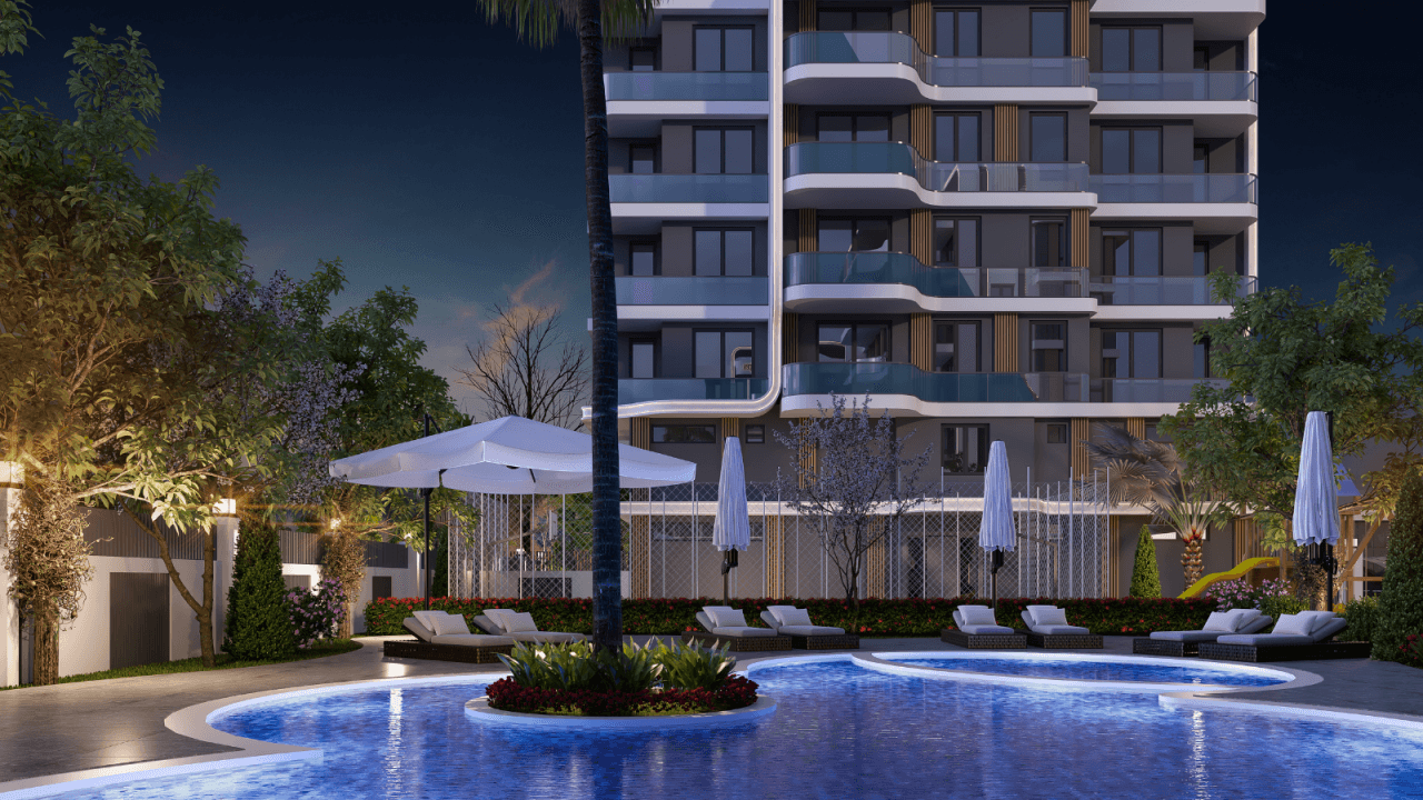 Квартира в Анталии, Турция, 60 м², фото 2