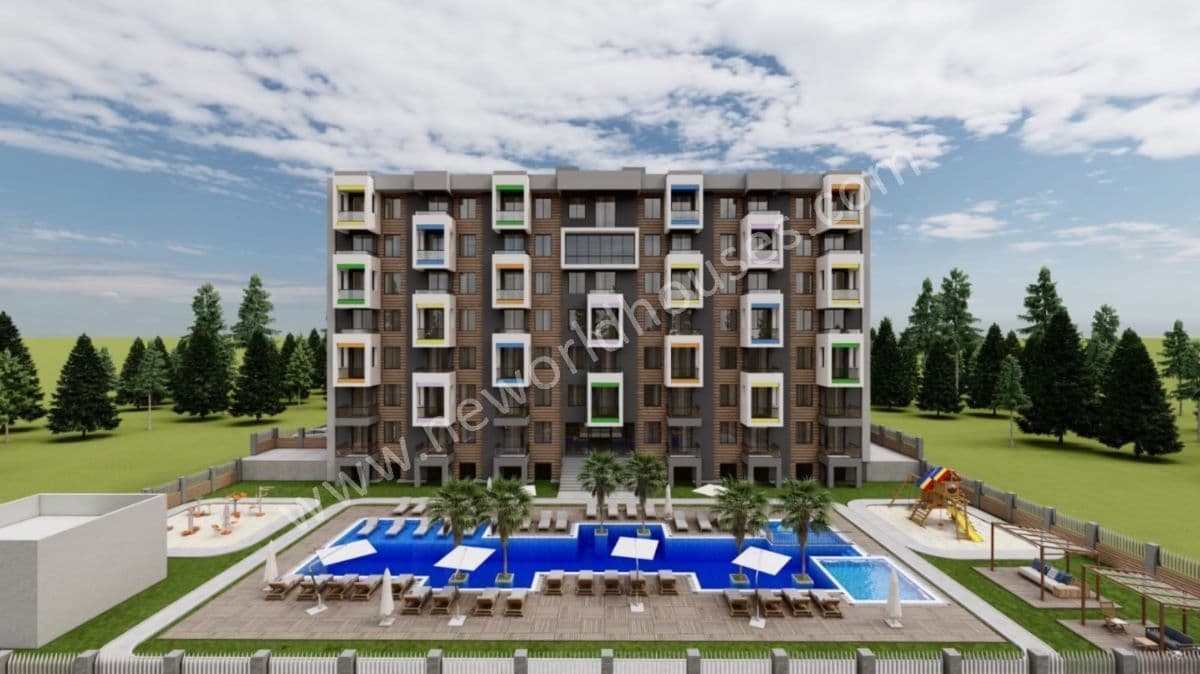 Апартаменты в Анталии, Турция, 43 м²