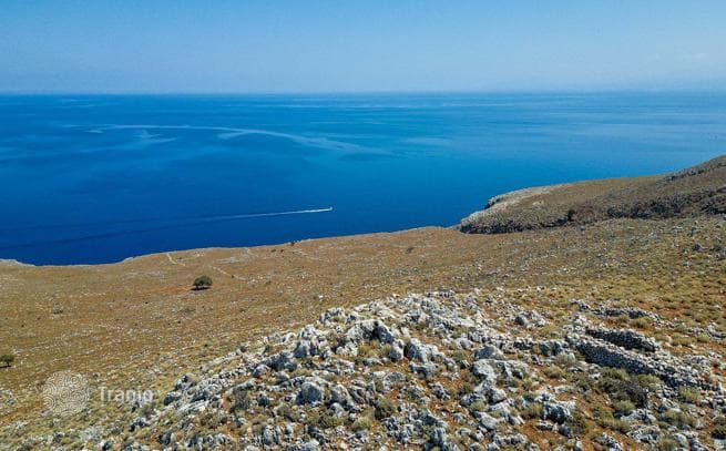 Огромный земельный участок с прекрасными видами на море в Коккино Хорио, Крит, Греция, фото 5