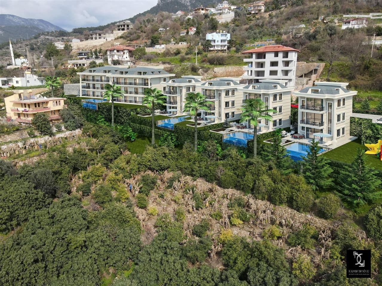 Квартира в Кестеле, Турция, 55 м², фото 2
