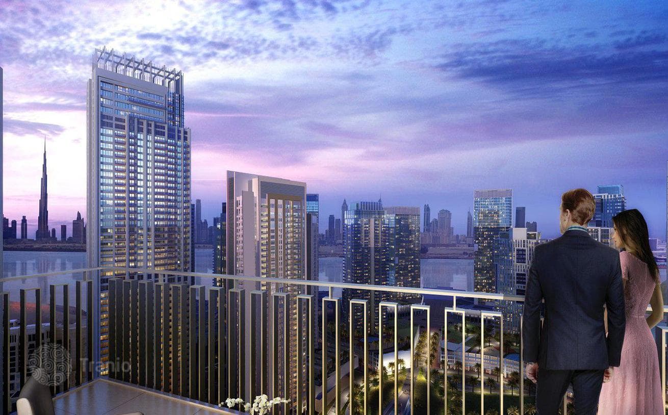 Просторные светлые апартаменты с панорамным видом в проекте Creek Gate, район Dubai Creek Harbour, ОАЭ, фото 3