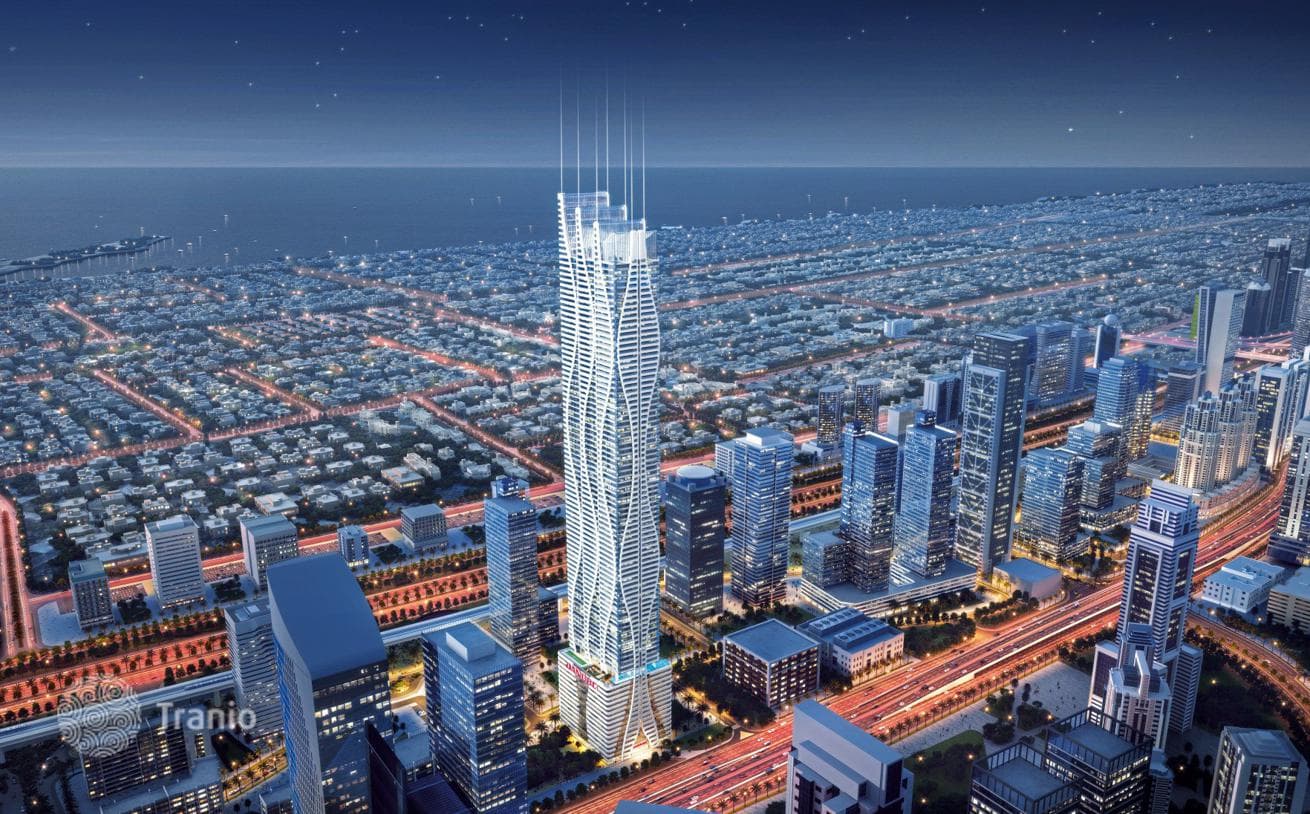 Ультрасовременный небоскрёб Bayz 101 в Business Bay, Дубай, ОАЭ