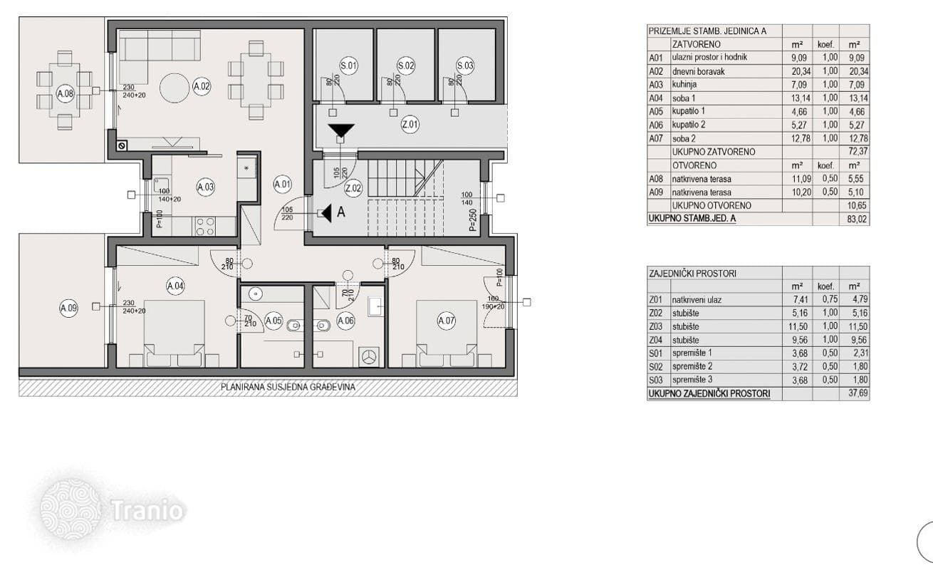 2-Bedroom Apartment in Pula, Istria, photo 2
