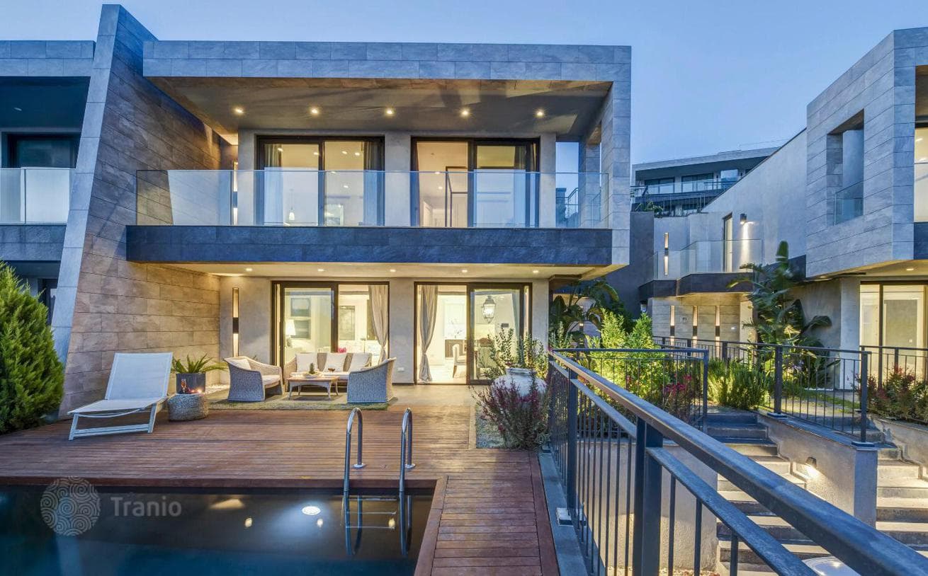 3-Bedroom (3+1) Villas with Sea View and Castle View in Yokusbasi, Bodrum