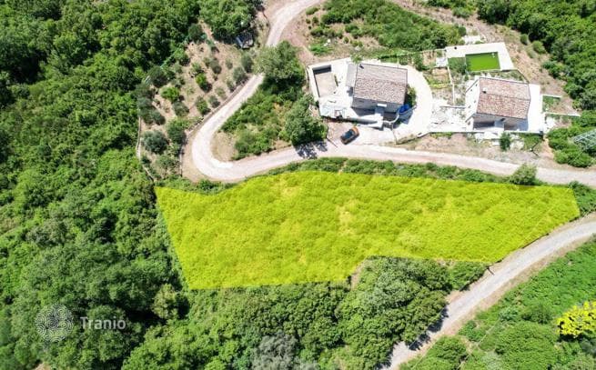 1,737 m² Land Plot with Sea View in Budva, Montenegro