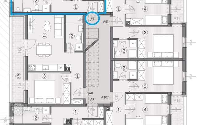 1-Bedroom Apartment in New Build in Pula, Croatia, photo 2