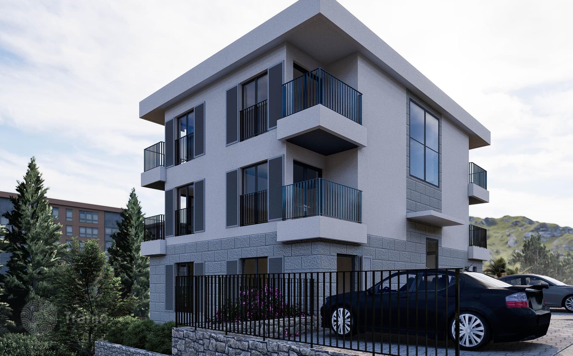 1–2-Bedroom Apartments with Parking Near the Sea in Igalo, Herceg Novi