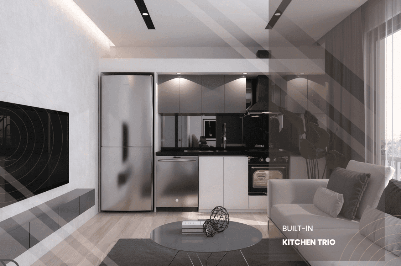 Квартира в Анталии, Турция, 45 м², фото 4