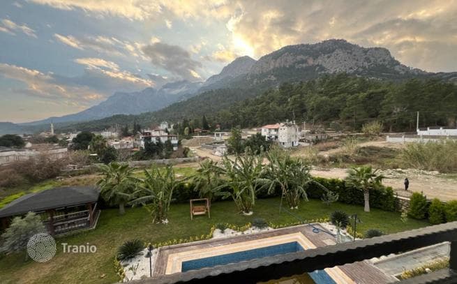 5-Bedroom (5+1) Villa with Sea and Mountain Views in Geynyuk, Kemer, Antalya