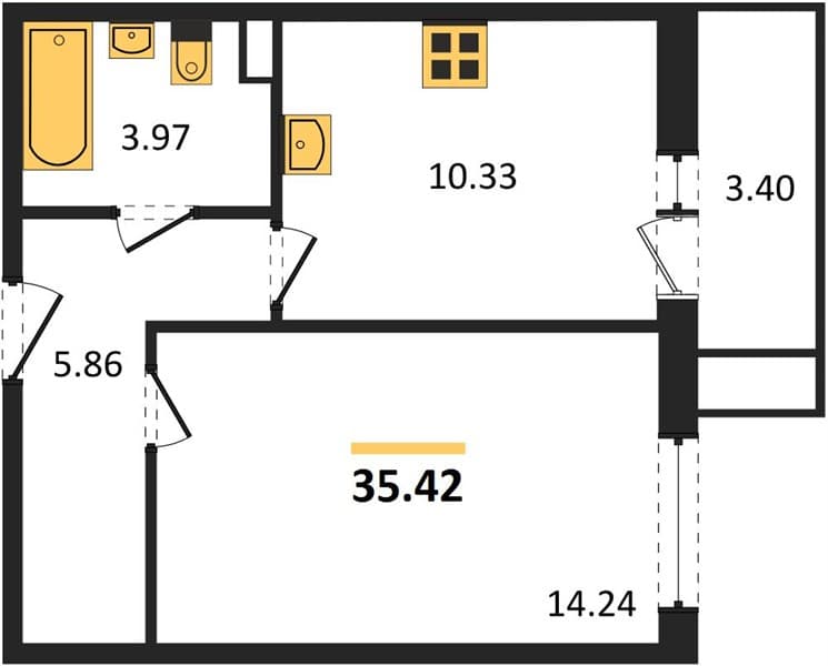 Studio Apartment in Sady u Morya, Temryuk