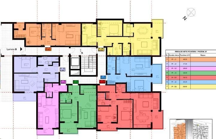 Квартира в Баре, Черногория, 29 м²