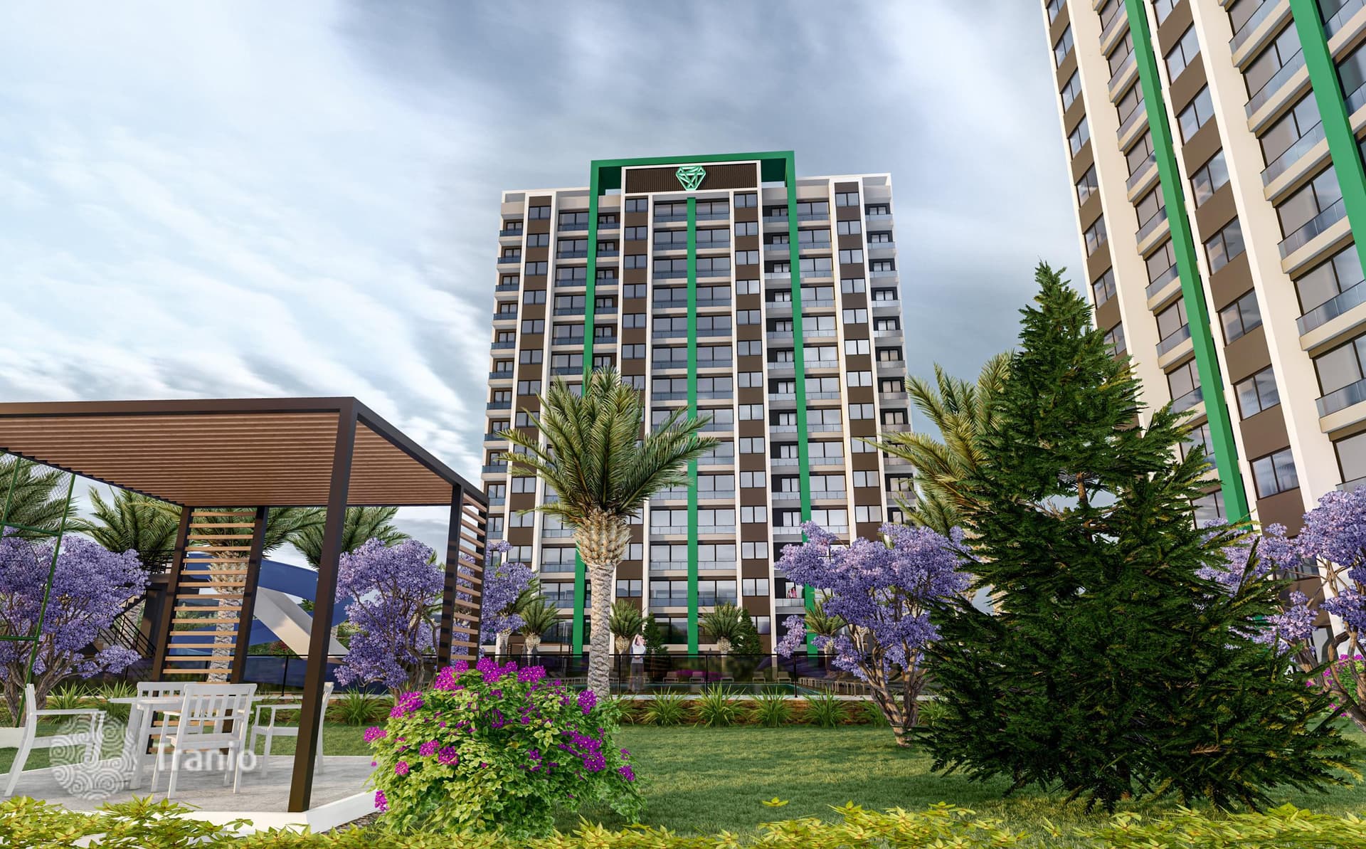 2-Bedroom Apartment with Shared Pool in Mersin, Turkey, photo 2