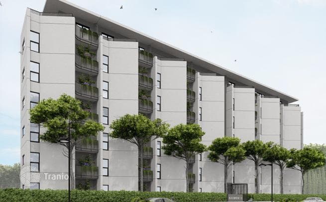 New Apartments with Terraces in Bar, 600 m from the Sea