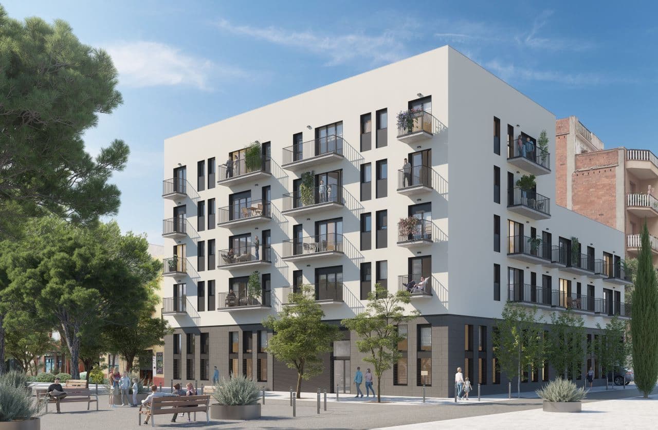 Квартира в Барселоне, Испания, 60 м²