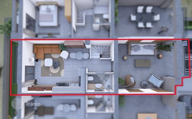 1-комнатный дом в городе 57 м² в Халкидики, Греция, фото 3