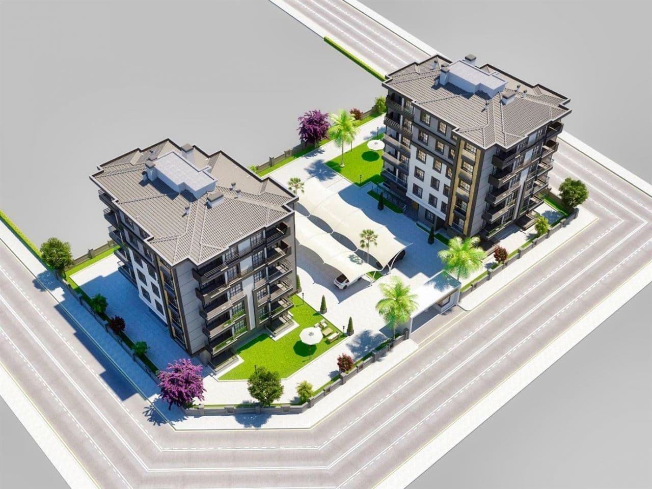 Квартира в Анталии, Турция, 90 м², фото 2