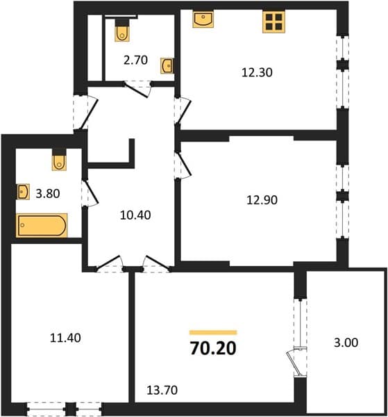 2-Bedroom Apartment with Sea View in Novorossiysk