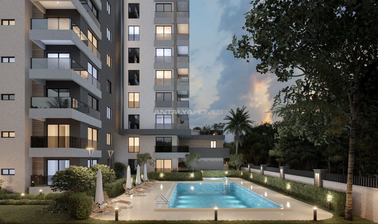 Апартаменты в Анталии, Турция, 60 м²