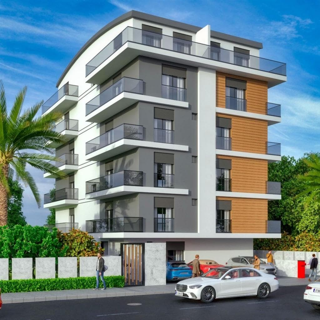 Квартира в Анталии, Турция, 45 м², фото 2