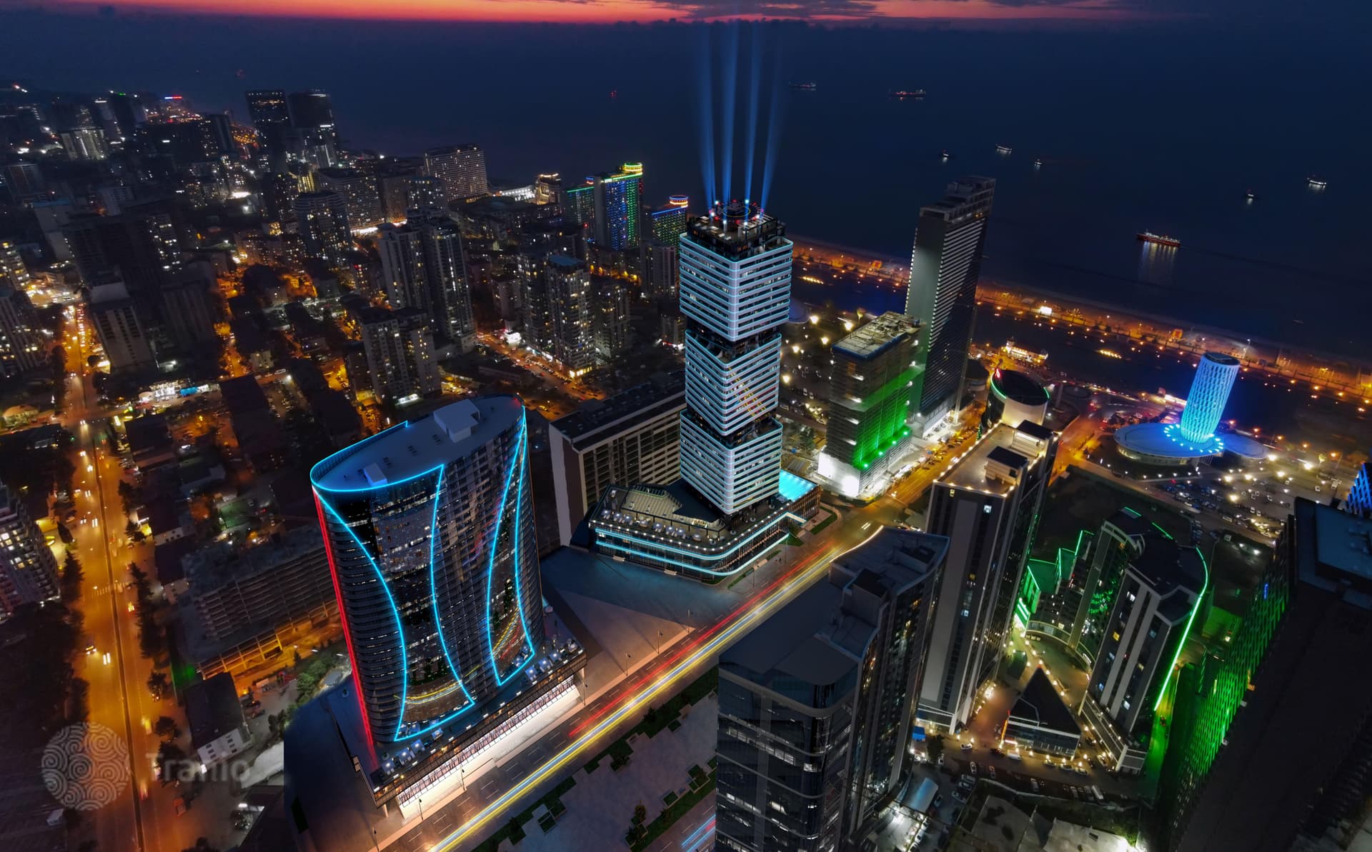 New Luxury Apartments with Sea View in Batumi