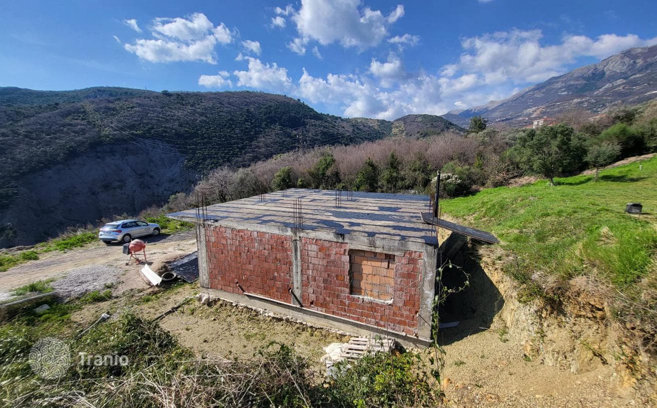 2-Bedroom House with Sea and Hill Views in Becici, Budva