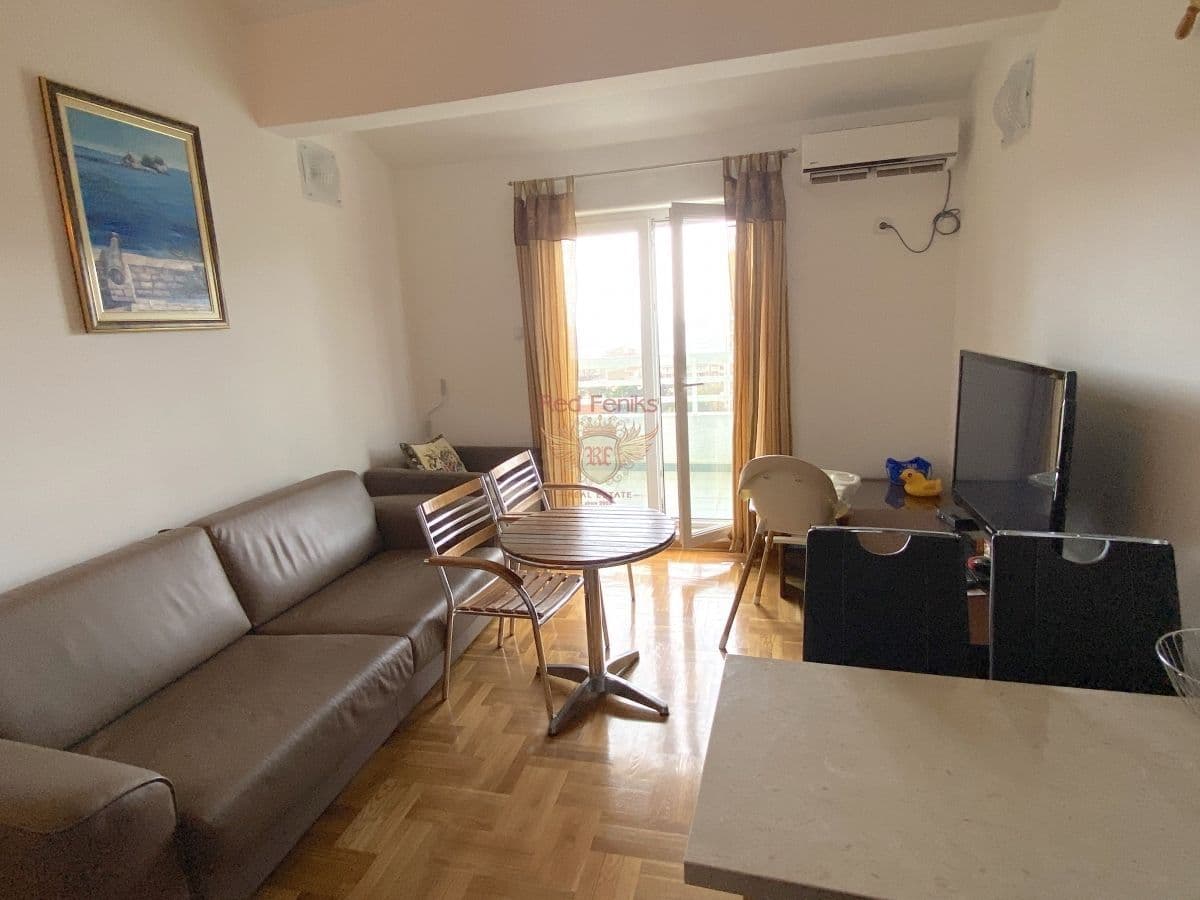 Квартира в Будве, Черногория, 36 м², фото 5