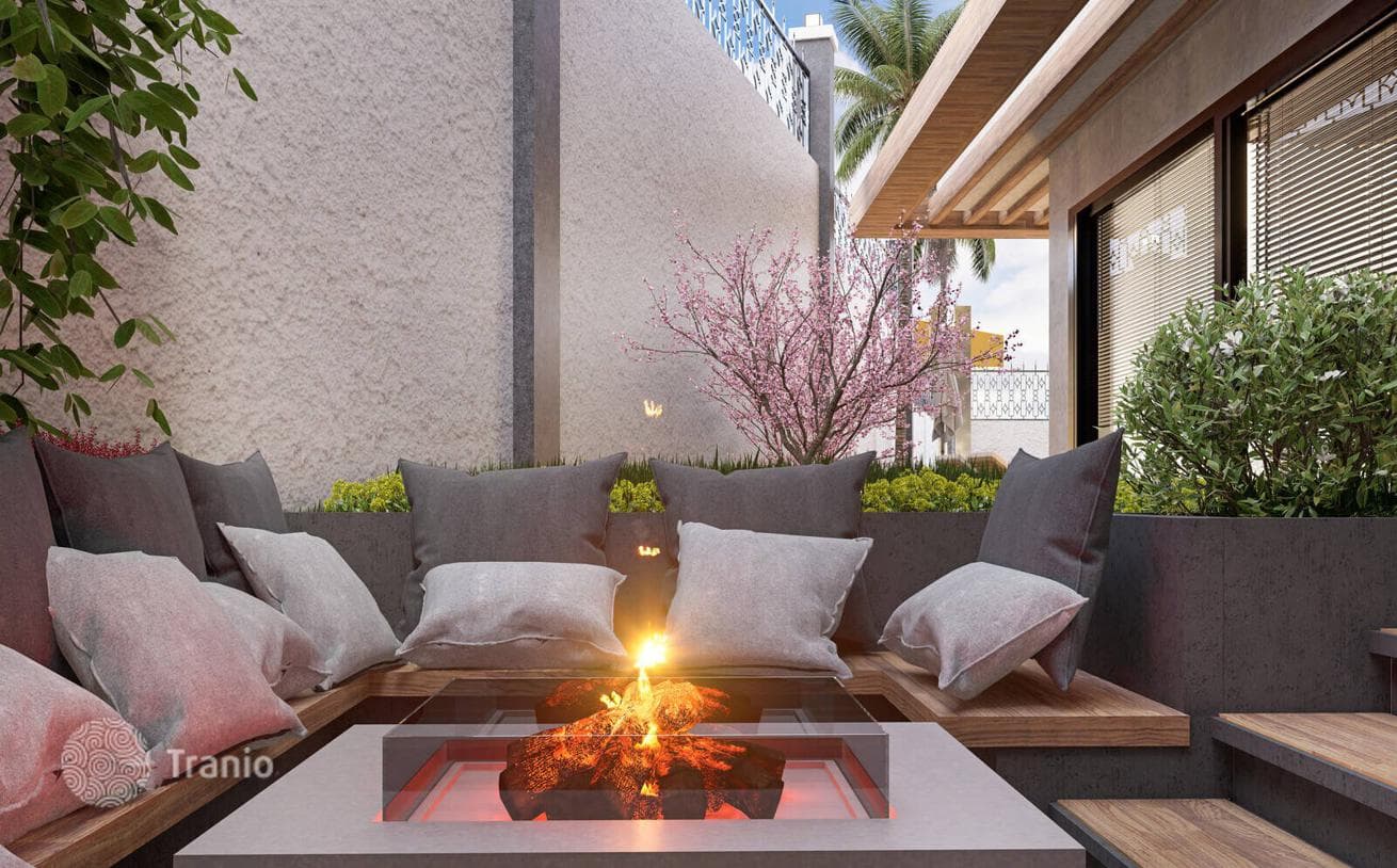 Sea View Apartments with Shared Pool in Avsallar, Alanya