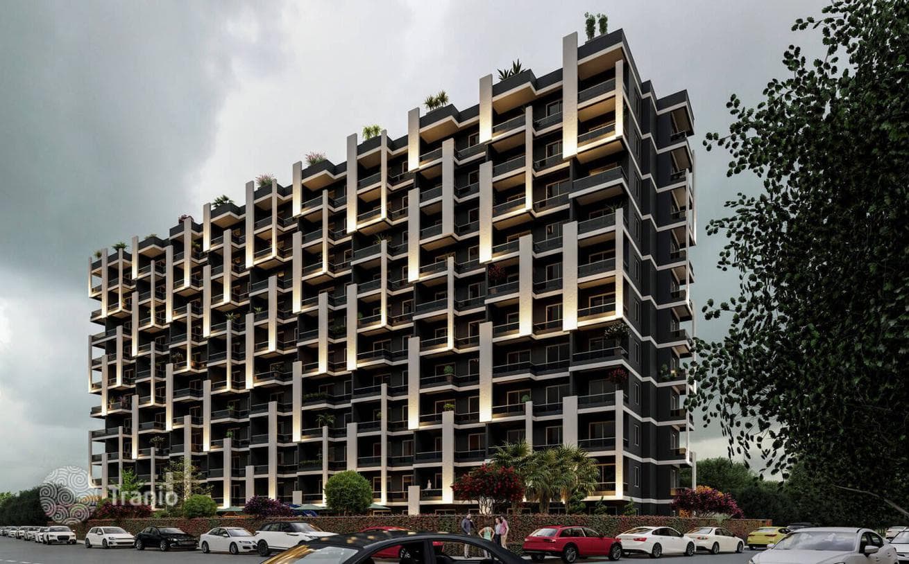 Studios and 1-Bedroom Apartments in a Beachfront Complex in Erdemli, Mersin