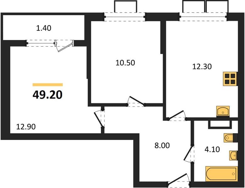 1-Bedroom Apartment in Porto-Novo, Tsemdolina