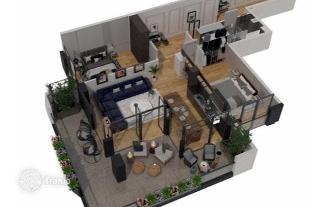 Premium Apartment with Rooftop Lounge in Tbilisi, photo 3